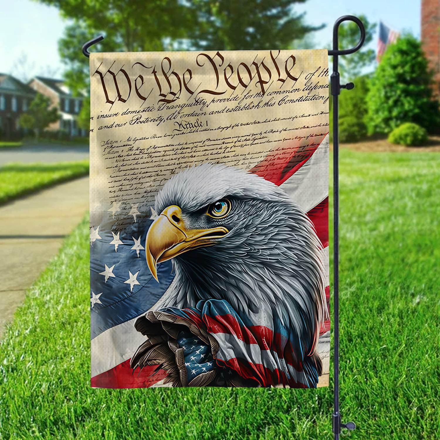 Unique US Veteran Flag VPVC112501, Gift For US Veteran, American Flag, Patriotic Flag, Garden Flag, House Flag