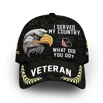 Unique Custom Name, Rank, US Navy Cap VPVC014807, Gifts For Navy Veteran, Best Gifts On Father's Day, Independence Day, Veterans Day.
