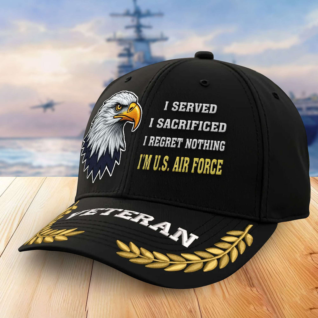 Premium USAF Embroidered Baseball Hats VPVC305303, Gifts For Air Force Veterans On Father's Day, Armed Forces Day, Independence Day, Veterans Day.