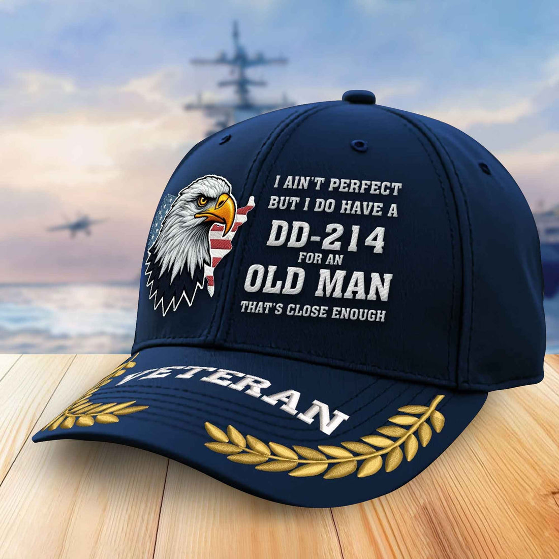 Premium US Veterans Embroidered Baseball Hats VPVC305502, Gifts For Veterans On Father's Day, Armed Forces Day, Independence Day, Veterans Day.