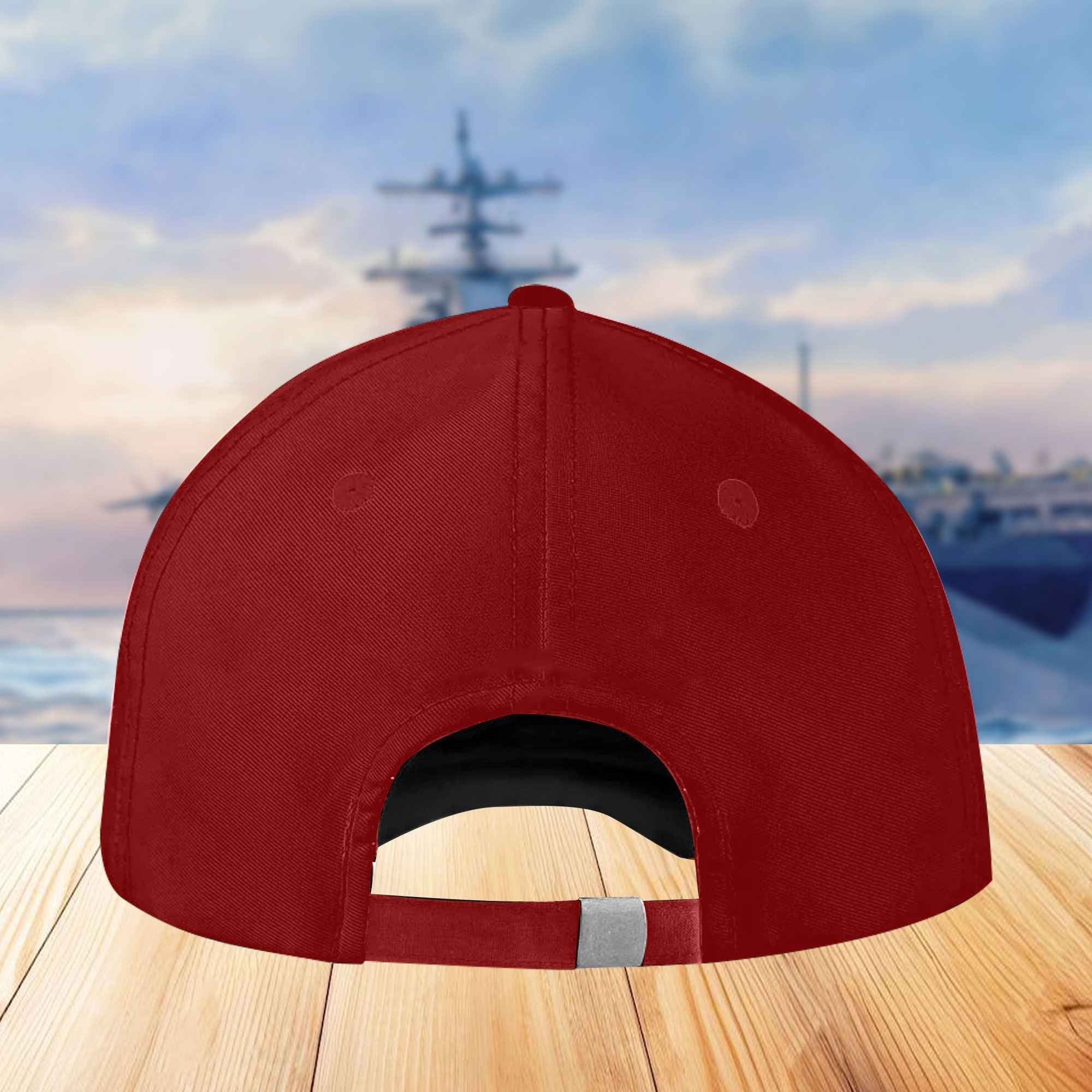 Premium US Veterans Embroidered Baseball Hats VPVC306401, Gifts For Veterans On Father's Day, Armed Forces Day, Independence Day, Veterans Day.