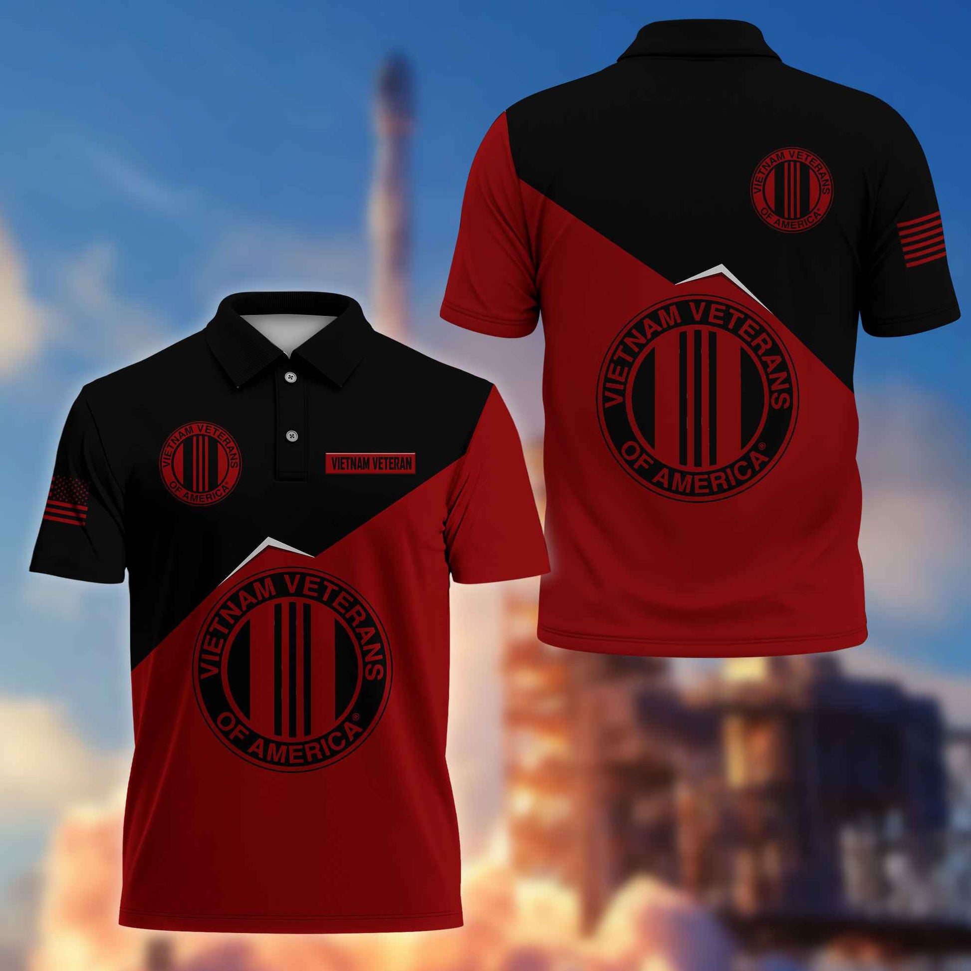 Unique Vietnam Veteran Polo Shirt VPVC216806, Gifts For Vietnam Veteran, Best Gifts On Father's Day, Independence Day, Veterans Day.