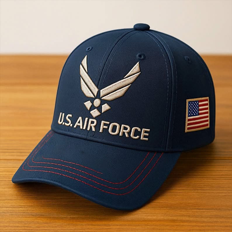 Premium USAF Embroidered Hats VPVC307806, Gifts For Air Force Veteran, Gifts On Father's Day, Armed Forces Day, Independence Day, Veterans Day.