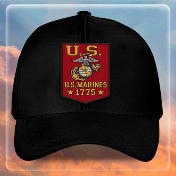 Premium USMC Embroidered Hats VPVC307881, Gifts For Marine Veteran, Gifts On Father's Day, Armed Forces Day, Independence Day, Veterans Day.