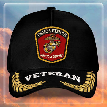 Premium USMC Embroidered Hats VPVC307884, Gifts For Marine Veteran, Gifts On Father's Day, Armed Forces Day, Independence Day, Veterans Day.