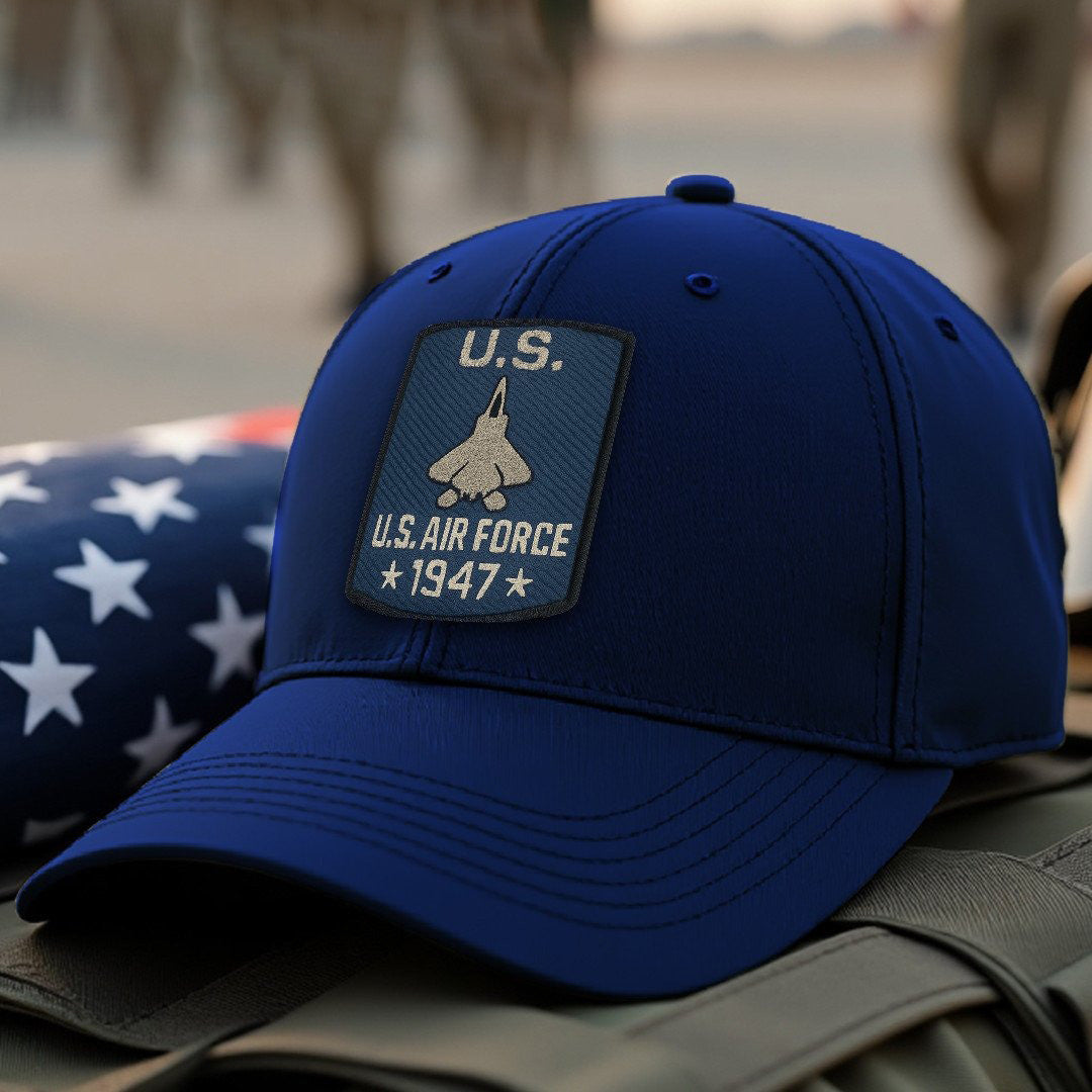 Premium USAF Embroidered Hats VPVC308033, Gifts For Air Force Veteran, Gifts On Father's Day, Armed Forces Day, Independence Day, Veterans Day.