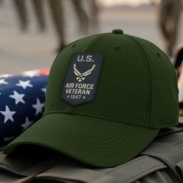 Premium USAF Embroidered Hats VPVC308043, Gifts For Air Force Veteran, Gifts On Father's Day, Armed Forces Day, Independence Day, Veterans Day.