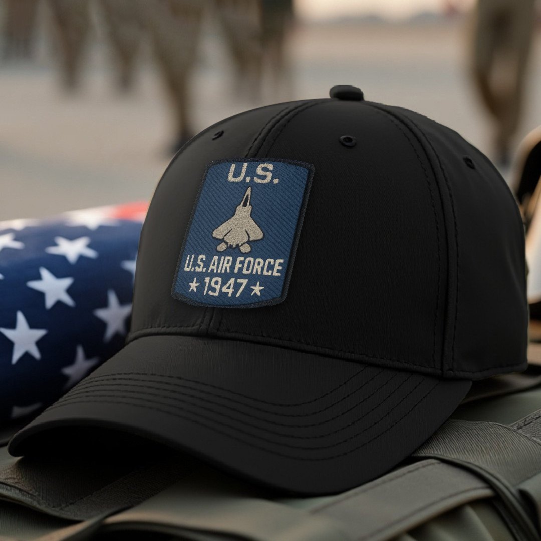 Premium USAF Embroidered Hats VPVC308035, Gifts For Air Force Veteran, Gifts On Father's Day, Armed Forces Day, Independence Day, Veterans Day.