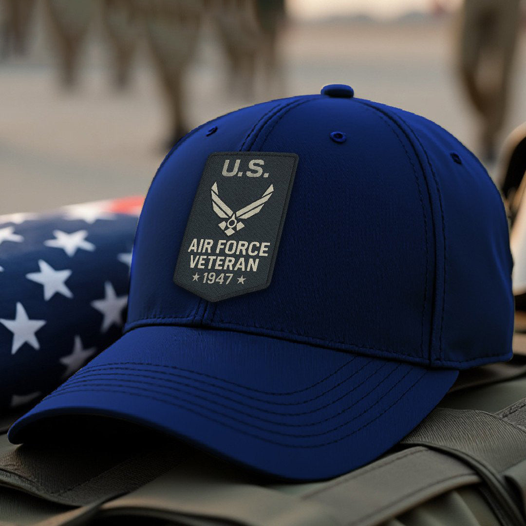 Premium USAF Embroidered Hats VPVC308045, Gifts For Air Force Veteran, Gifts On Father's Day, Armed Forces Day, Independence Day, Veterans Day.