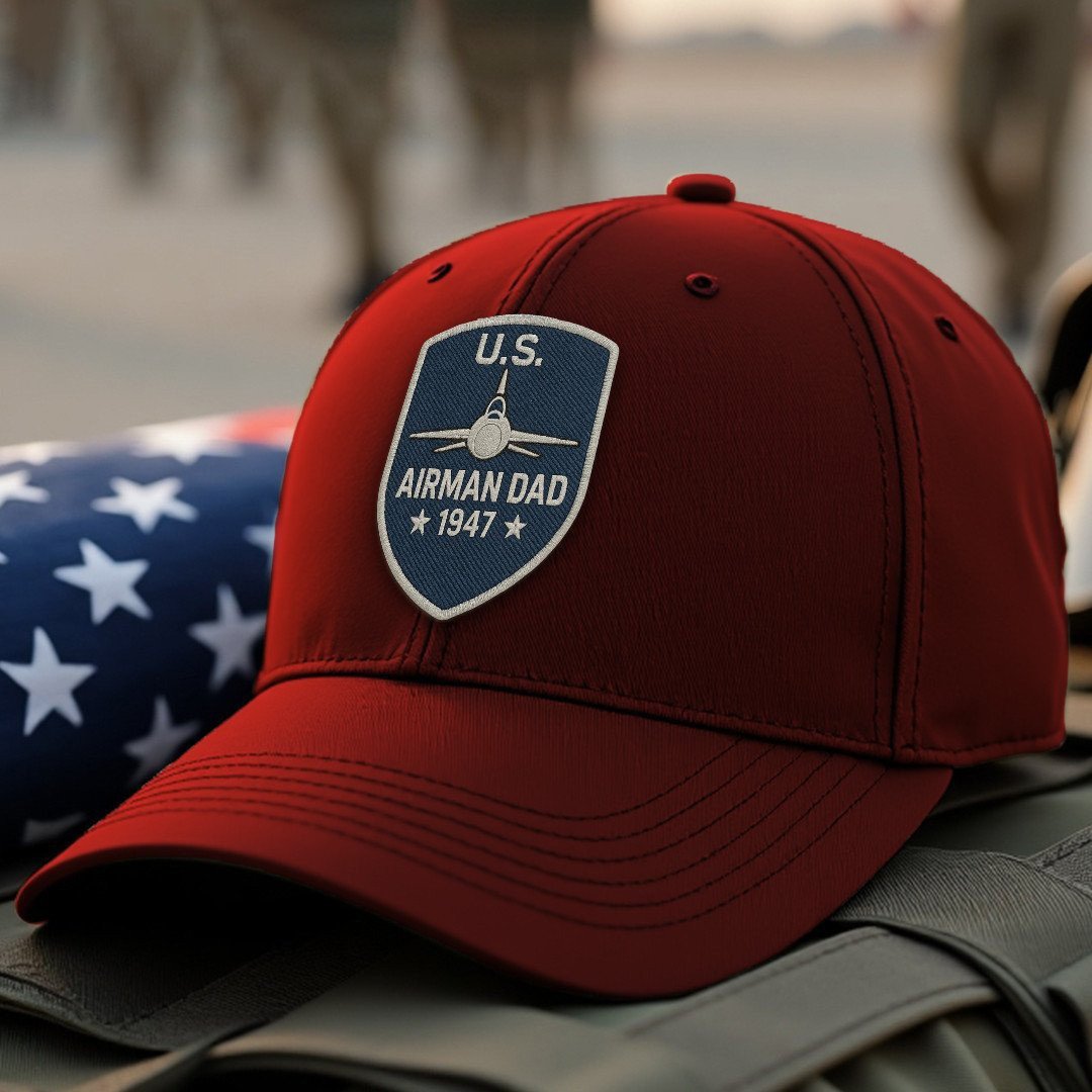 Premium USAF Embroidered Hats VPVC308053, Gifts For Air Force Veteran, Gifts On Father's Day, Armed Forces Day, Independence Day, Veterans Day.