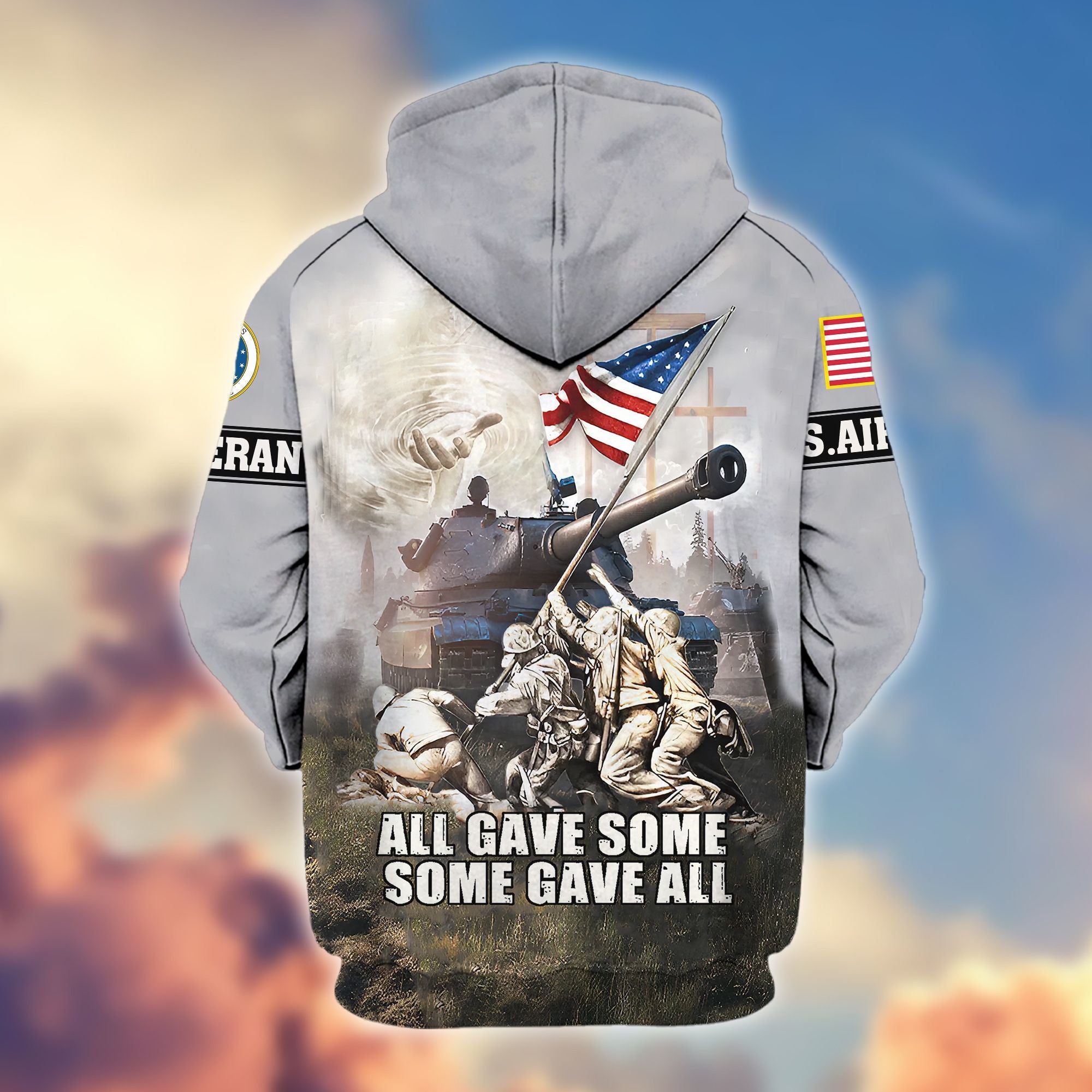 Premium USAF Zip Hoodie VPVC607804, Gifts For Air Force Veteran, Gifts On Father's Day, Veterans Day.